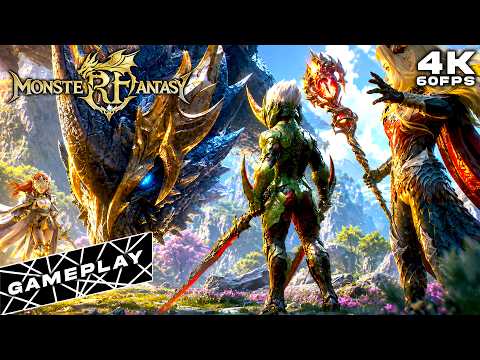 MONSTER FANTASY Gameplay - Cozy Monster Hunting RPG Game (4K60FPS)