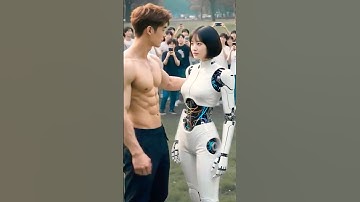 Human vs Artificial Intelligence | The Ultimate Showdown #ai #aiart #robot #robotgirl #shorts