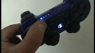 PS3 BLUE CONTROLLER CUSTOM BLUE LED'S