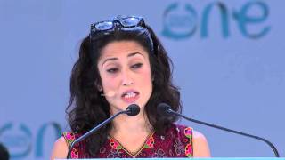 Education Plenary Session at the One Young World Summit 2015