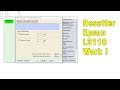 how to reset epson l3110 full work