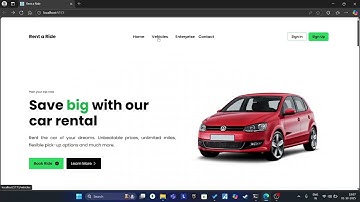 Car Rental System Website Demo | MERN/Full Stack Project Walkthrough