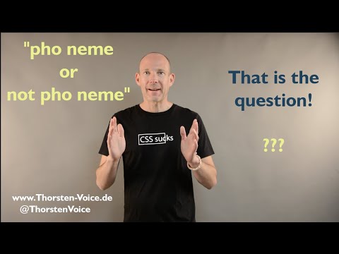 Pho neme or not Pho neme - That is the (TTS) question!