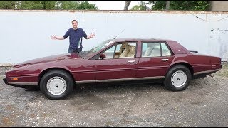 The $370,000 Aston Martin Lagonda Is the Weirdest Luxury Car Ever