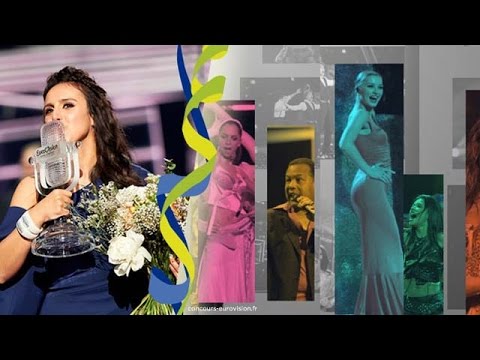 Eurovision Song Contest all winners 1956 - 2016