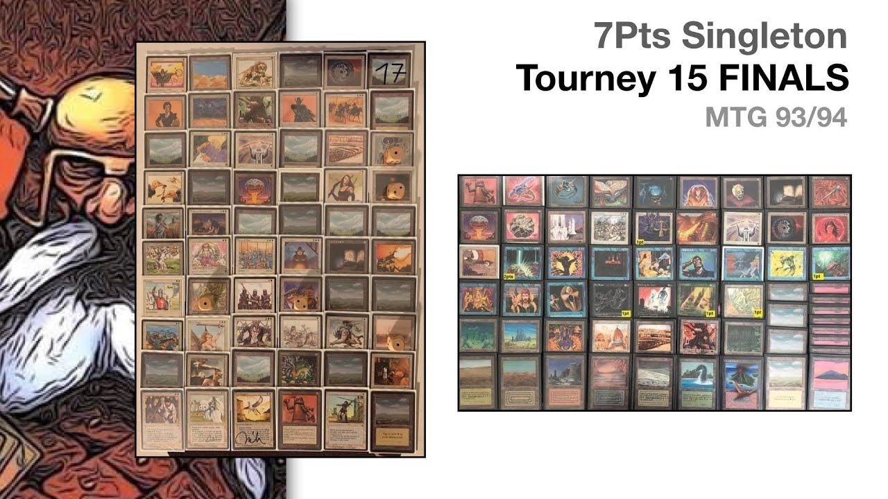 Mono White vs 4 Colour Control | Live Stream - June '21 Final | 7 Points Singleton MTG 93/94