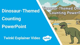 Dinosaur Counting Activities | One-to-One Counting Games screenshot 5