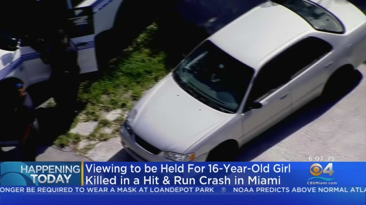Viewing Friday For Miami Teen Killed In Hit And Run - YouTube