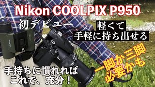 Nikon COOL PIX P950　初デビユー！　軽くて手軽に持ち出せる。手持ちに慣れたらこれで充分！