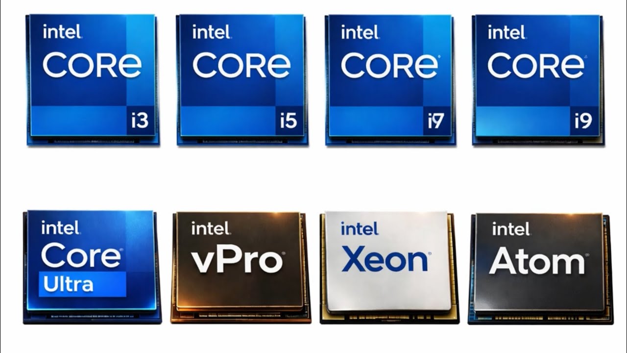 Every intel processors explained in 4 minutes #intelprocessor # ...