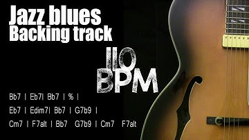 Jazz Blues Backing Track in Bb - 110 BPM