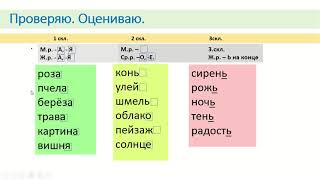 3 класс 21 урок Склонение имён существительных 18 05 20 Мультимедиа1