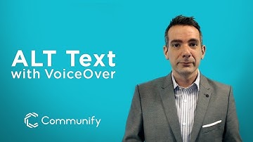 Screen reader demonstration of image ALT text using VoiceOver on macOS