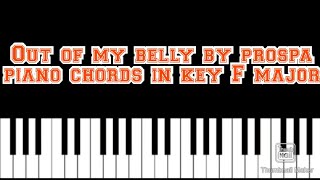 Miniatura de "Out of my belly by prospa/piano chord breakdown in key F"