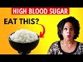 Eat rice without blood sugar spike - diabetes, prediabetes