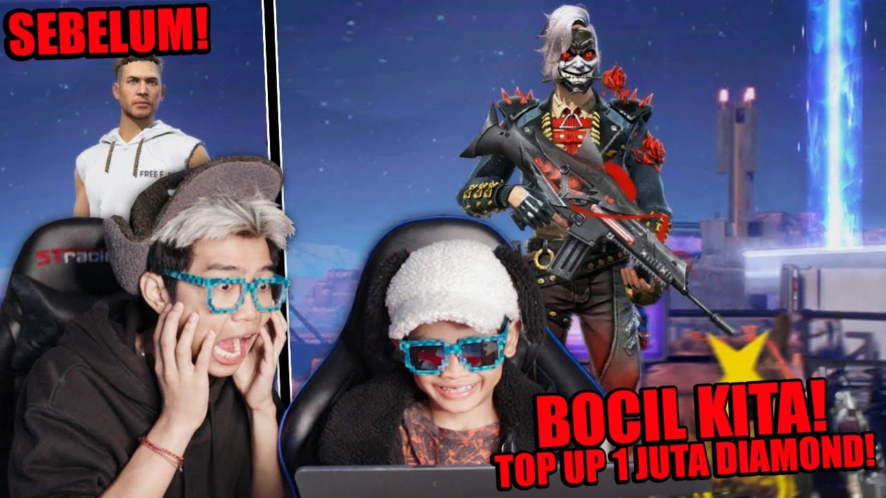 СУМАСШЕДШЕЕ! ДАЙТЕ РЕБЁНКУ ПОПОЛНЕНИЕ НА 1 МИЛЛИОН БРИЛЛИАНТОВ FF. ЧТО ВЫ ПОЛУЧИТЕ? ОЧЕНЬ КРУТО! ...