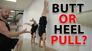 How To Pull From The Wall In Handstand
