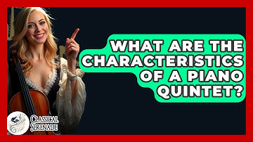 What Are The Characteristics Of A Piano Quintet? - Classical Serenade