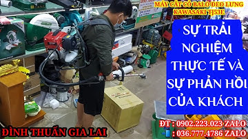 🔴Máy cắt cỏ ba lô cần mềm đeo lưng Kavasaki Tj53e / quá dễ dùng rất thuận tiện nơi đèo núi, đồi dốc