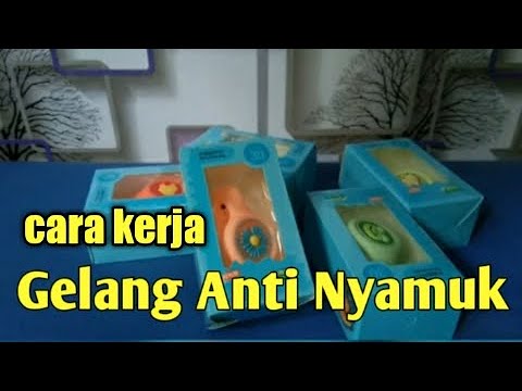 Cara Kerja Gelang Anti Nyamuk