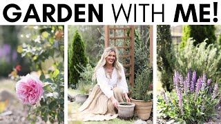 A DAY IN THE GARDEN || SPRING GARDEN TOUR || PASTA RECIPE || PLANTING AND PREPPING FOR SPRING