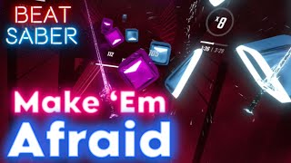 Mori Calliope - Make ‘Em Afraid (SHINIGAMI NOTE) | Beat Saber VR (Full Combo)