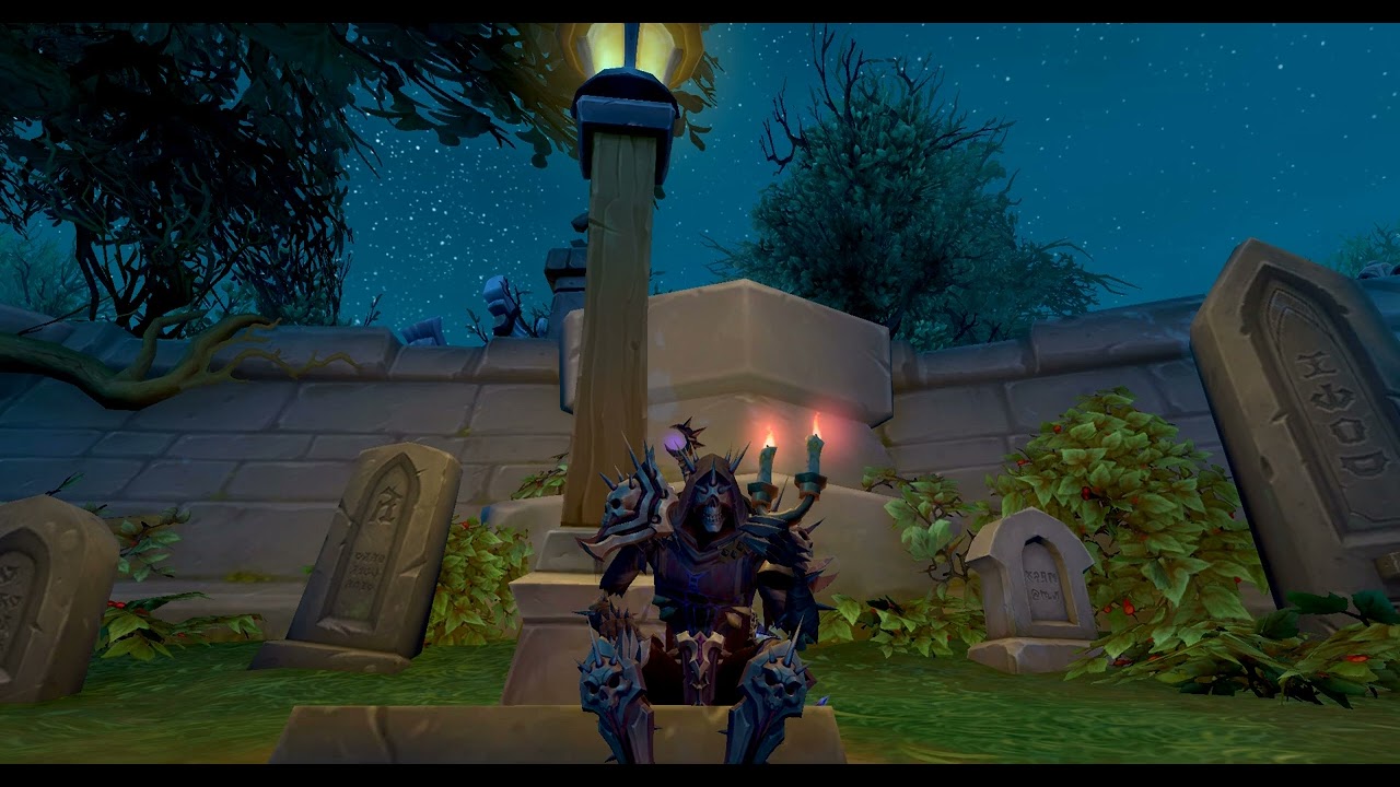 World of Warcraft - a lonely Death Knight by Knochenkalle