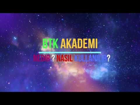 Btk akademi nedir nasıl kullanılır