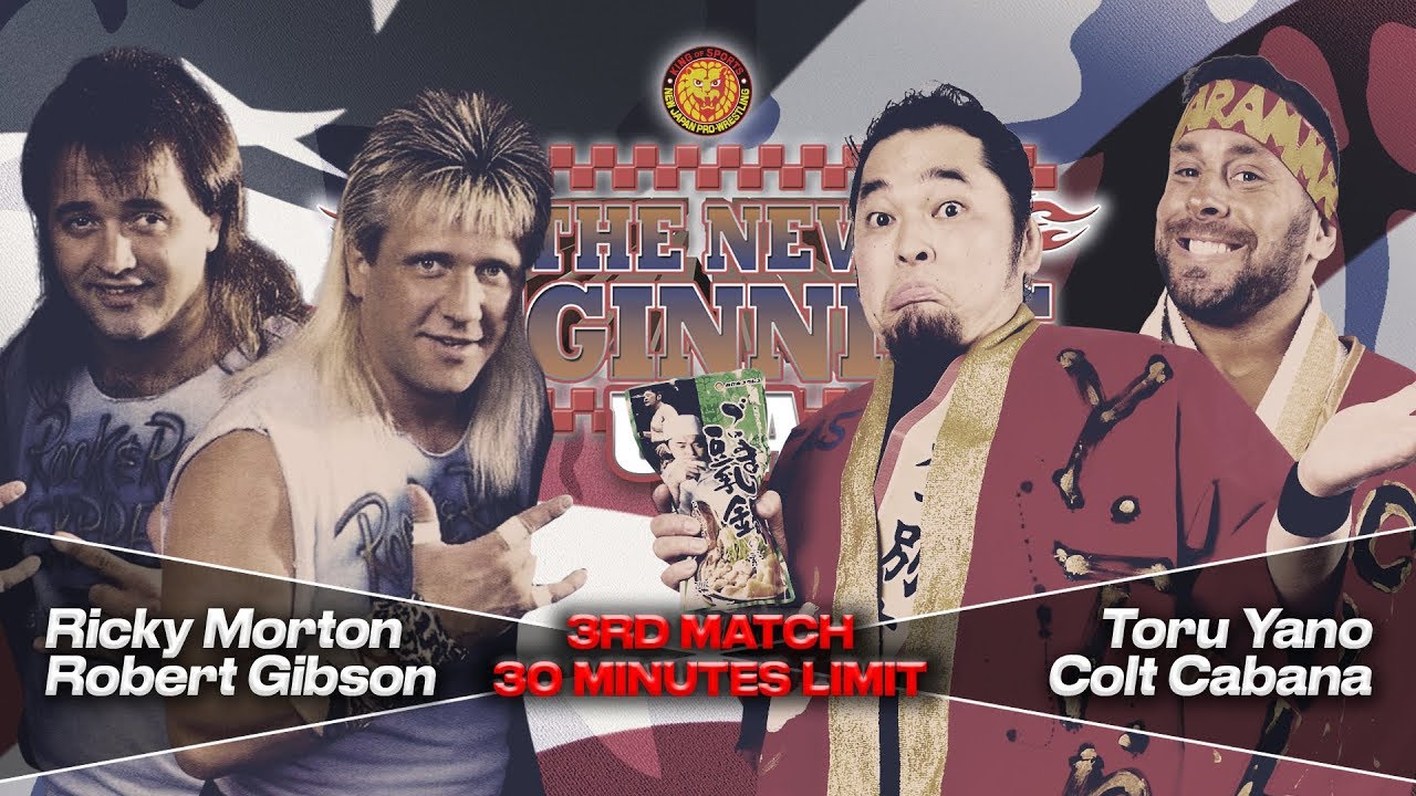 FREE MATCH Ricky Morton&Robert Gibson vs Yano Toru&Colt Cabana The New