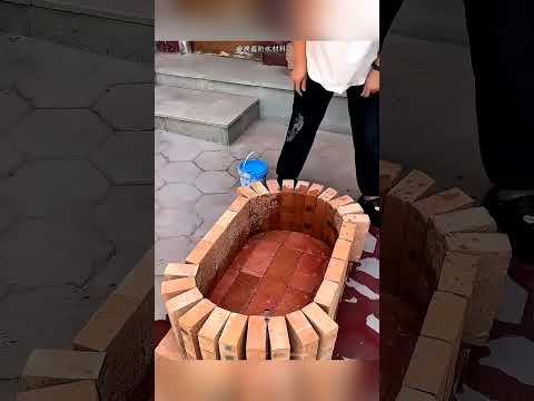 Дом для рыб из кирпичей ❤️