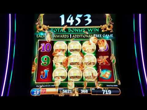 ZHEN CHAN SLOT MACHINE  BONUS WIN AND BABIES !!!  $600 Live Play