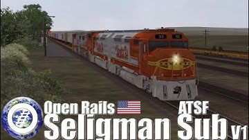 MSTS Open Rails ATSF Seligman Sub