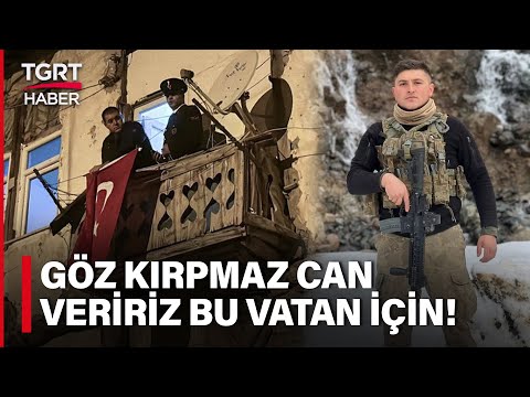 Kahraman Şehidin Komutanıyla Çektiği Son Video Yürek Sızlattı: Yolumuz Şehitlik Yolu - TGRT Haber