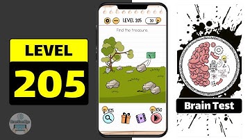 Brain Test Level 205 Walkthrough