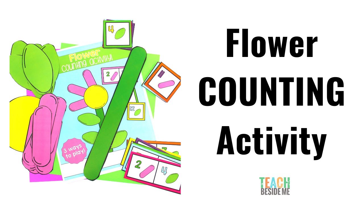 Flower Counting Activity - YouTube