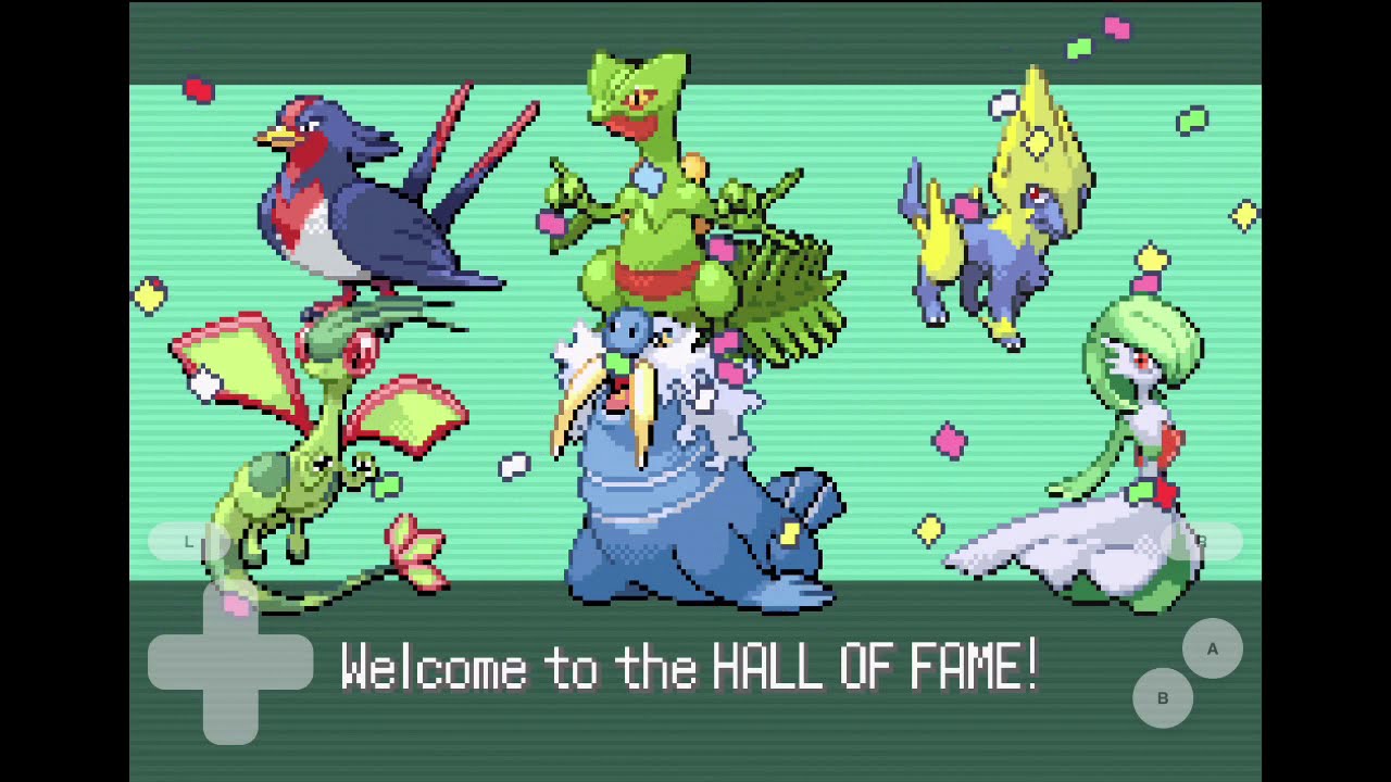 Pokémon Emerald Hall of Fame Squad! #aggron #manectric #milotic