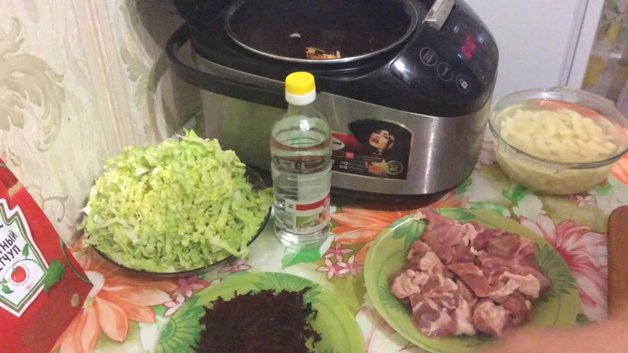 Борщ из китайской капусты