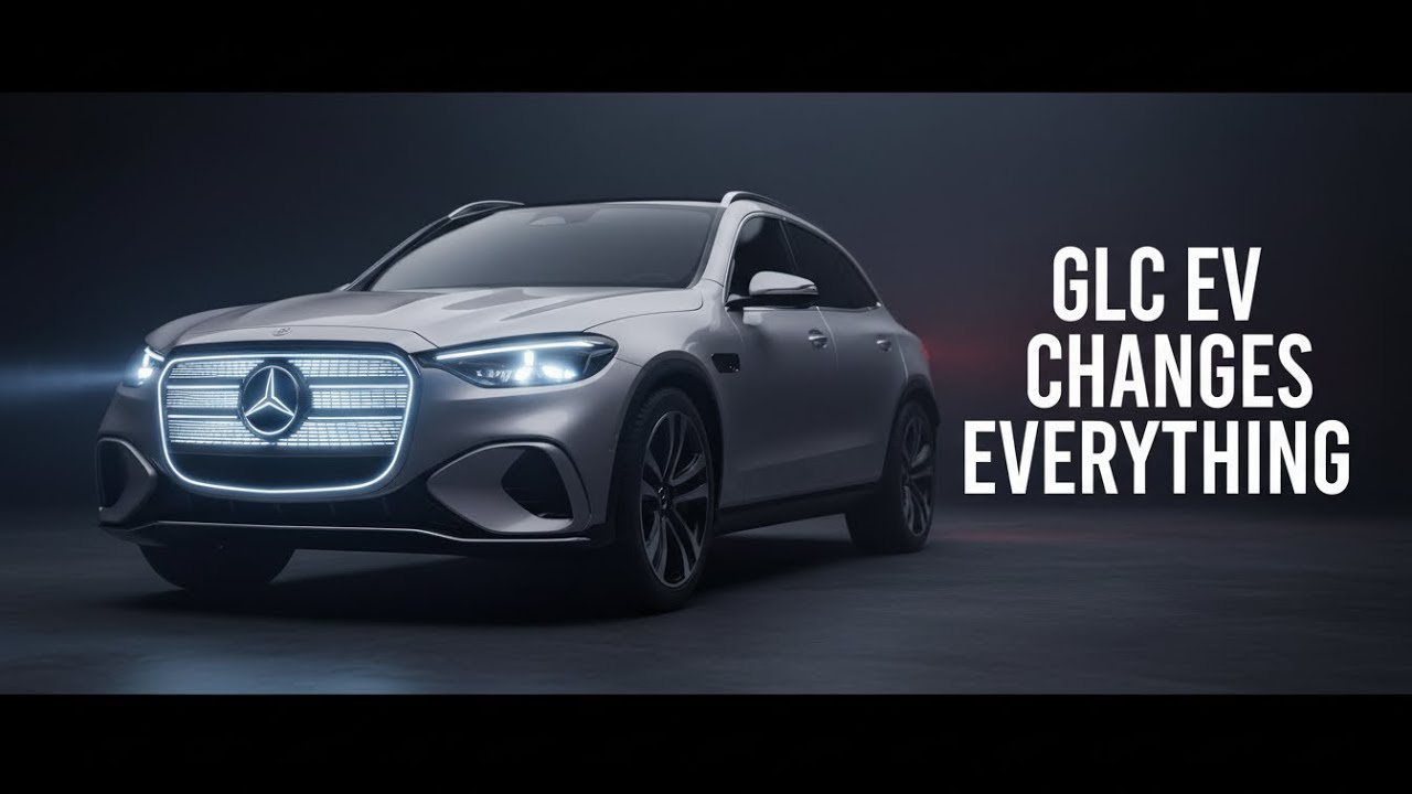 Электромобиль Mercedes GLC EV 2026 бросает вызов Tesla, предлагая запас хода в 443 мили.