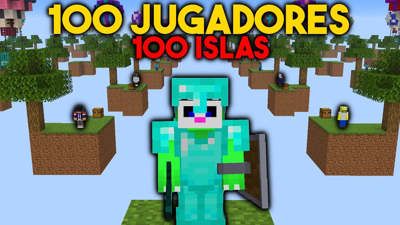 HICE LOS JUEGOS DEL HAMBRE EN ISLAS DE SKYBLOCK