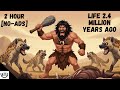 Life Million Years ago | How Prehistoric Humans Survived a Single Day | History for Sleep