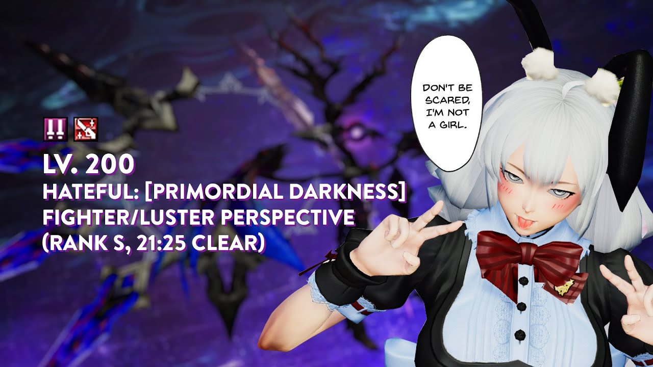 pso2 jp สมัคร  2022 Update  [PSO2 JP] Primordial Darkness Twisted by Hatred (HTPD) 21:25 FiLu Rank S