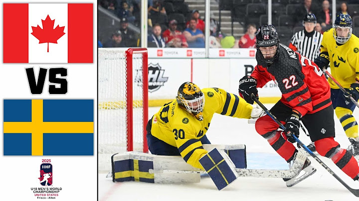 CANADA VS SWEDEN GOLD MEDAL GAME IIHF U18 MEN´S WORLD CHAMPIONSHIP 2025 HIGHLIGHTS
