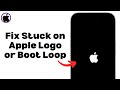 How to Fix iPhone Stuck on Apple Logo or Boot Loop (No Data Loss)