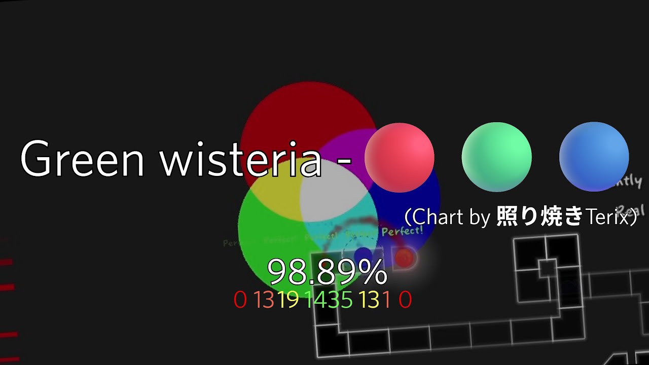 [Play] Green wisteria - 🔴🟢🔵 98.89%