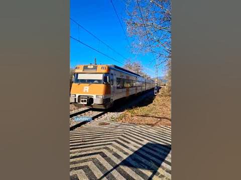 Estación de TORDERA Rodalies R1 train trains trenes renfe YouTube
