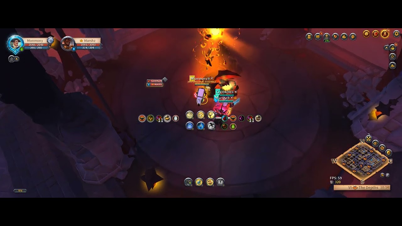 Albion 25 12 30 심연 홀리_클라렌트, 폴해머