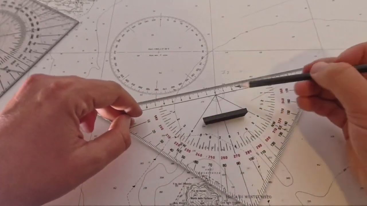 Lezioni di carteggio- Le squadrette nautiche