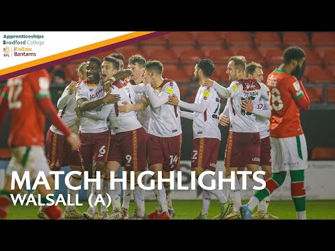 Walsall Bradford Goals And Highlights