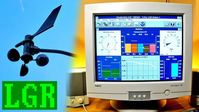 Logia 7-in-1 Weather Station Indoor/Outdoor Weather Monitoring System,  Temperature Humidity & More