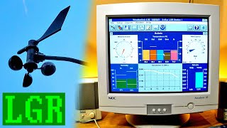 Weather Monitoring on a 486 PC! 1990s Davis Weather Station screenshot 5